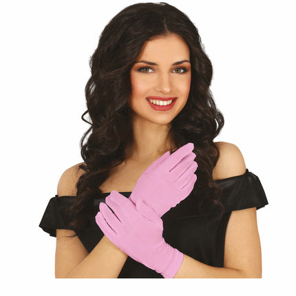 Guantes rosas 20cm