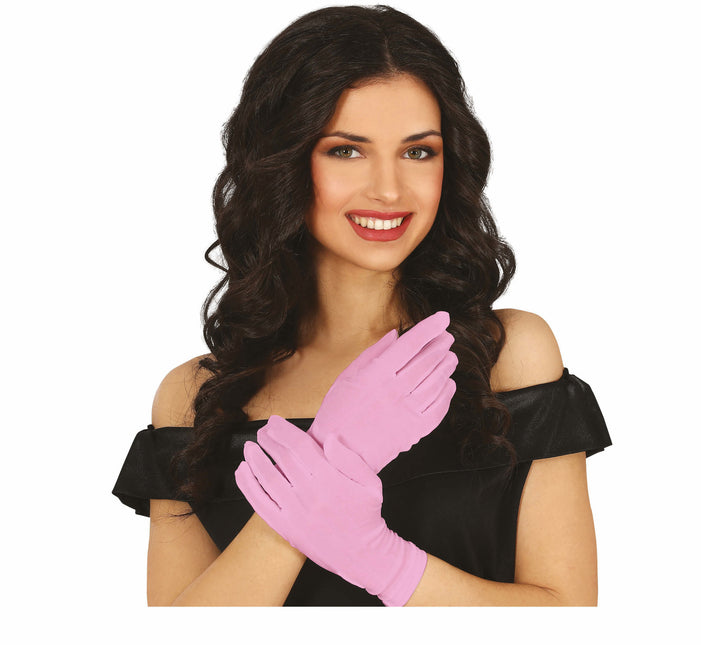 Guantes rosas 20cm