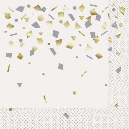 Servilletas Confetti 33cm 20ud