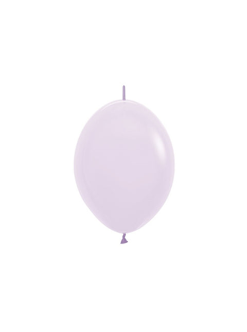 Globos Pastel Mate Lila 15cm 50pcs