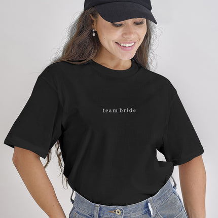 Camisa Team Bride Negra