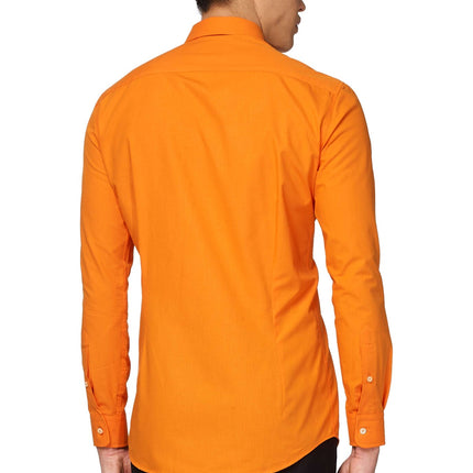 Camisa Naranja Hombre OppoSuits