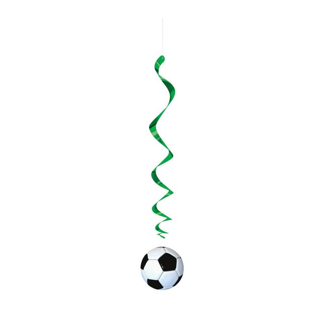 Fútbol Colgante Decoración 66cm 3pcs