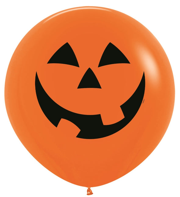 Globos Calabaza Naranja 91cm 2pcs