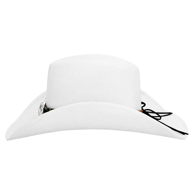 Sombrero Vaquero Blanco Luxe