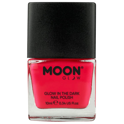 Moon Glow Esmalte de uñas que brilla en la oscuridad Rosa 14ml