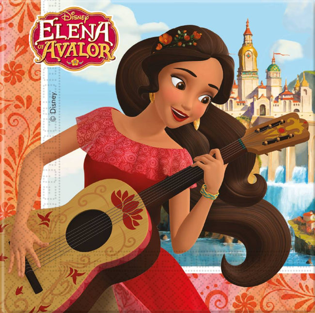 Elena Van Avalor Servilletas 33cm 20pcs