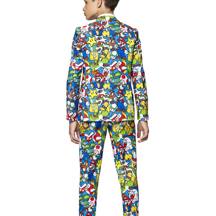 Super Mario Traje Niño Adolescente OppoSuits