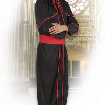 Disfraz de Cardenal Negro M/L