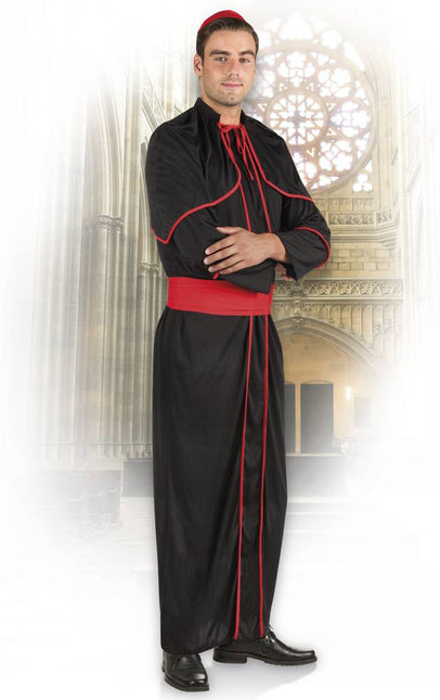 Disfraz de Cardenal Negro M/L