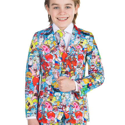 Bob Esponja Frenesí Traje Niño <tc>OppoSuits</tc>