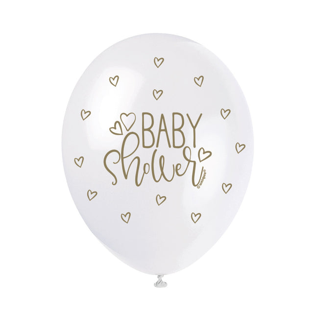 Globos de Nacimiento Baby Shower 30cm 5pcs