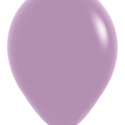 Globos Pastel Atardecer Lavanda 30cm 12pcs