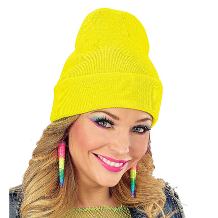 Gorro Amarillo Neón