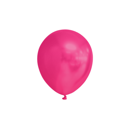 Globos Fucsia Metálicos 13cm 100pcs