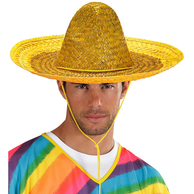 Sombrero Amarillo 48cm