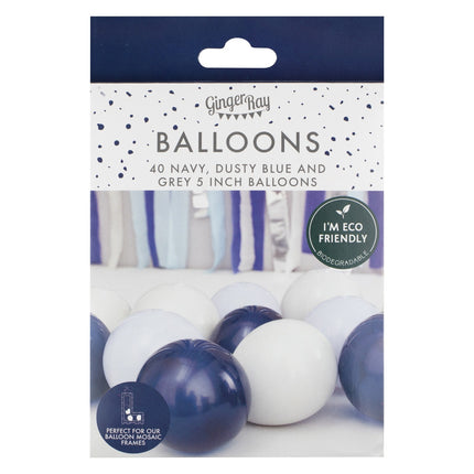 Globos Azules 13cm 40pcs