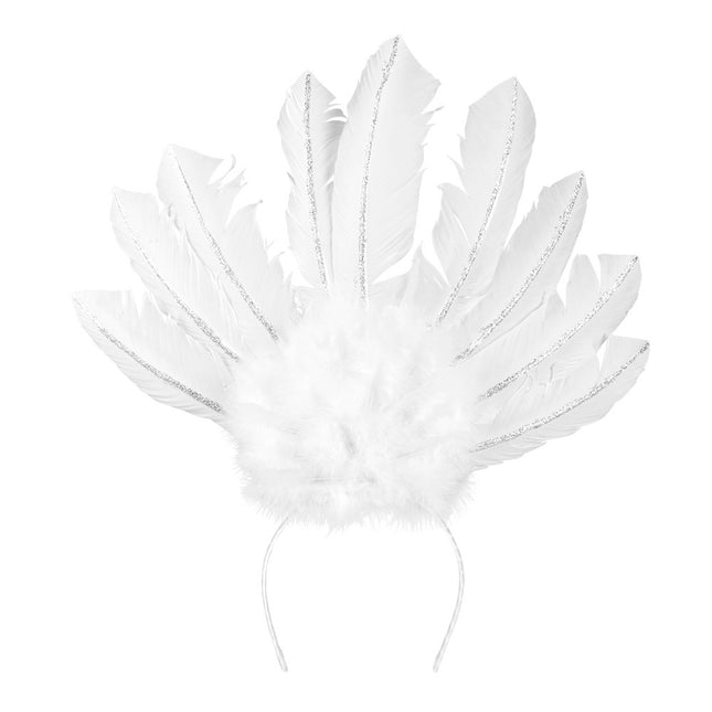 Diadema Blanca Carnaval Rio