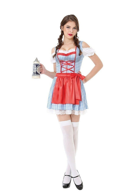 Vestido Dirndl Oktoberfest Baviera