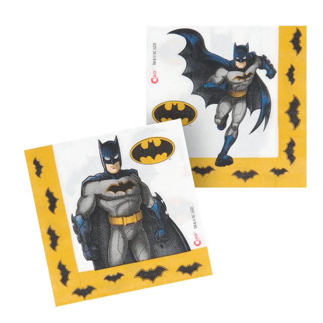 Servilletas Batman 33cm 20ud