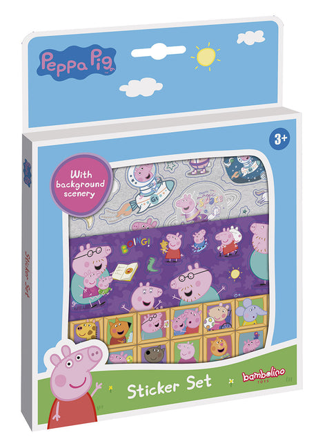 Set de pegatinas Peppa Pig