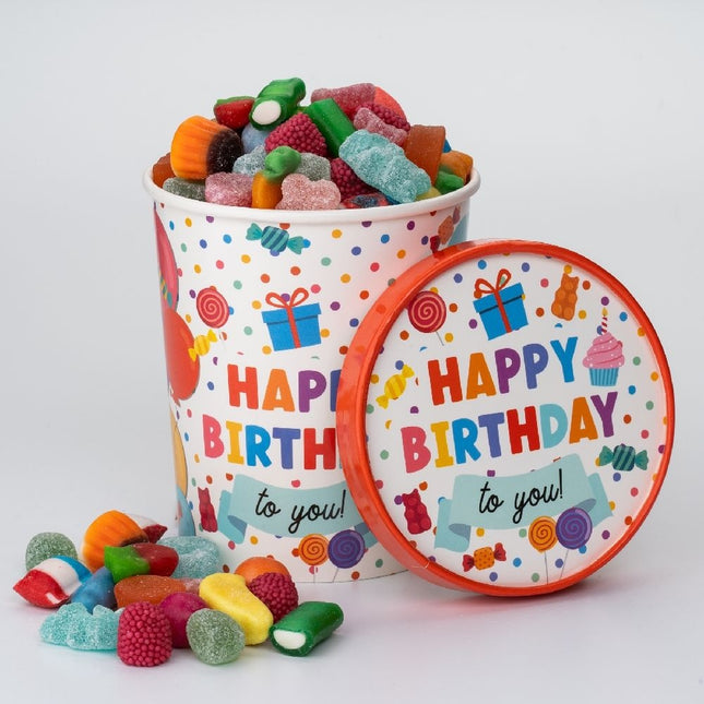 Bandeja de caramelos Feliz Cumpleaños 12cm