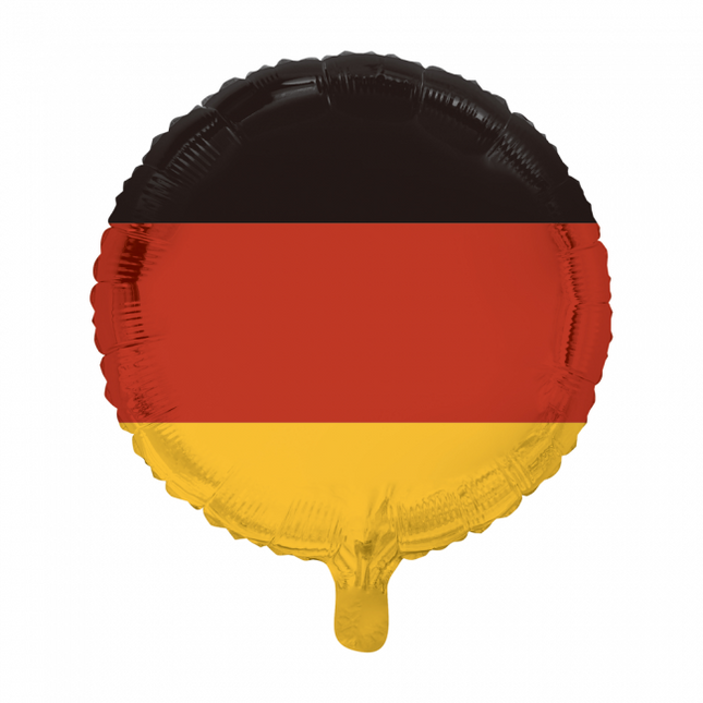 Globo de Helio Bandera Alemania 45cm vacío