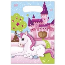 Unicornio Bolsas para Compartir Decoración 23cm 6pcs