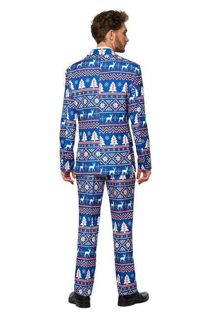 Traje Azul Navidad