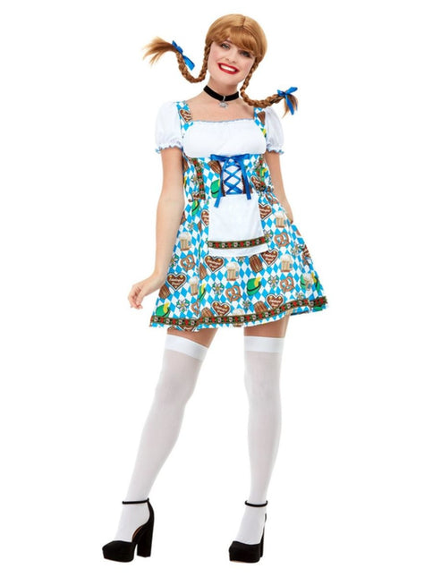 Vestido Dirndl Oktoberfest Pretzels