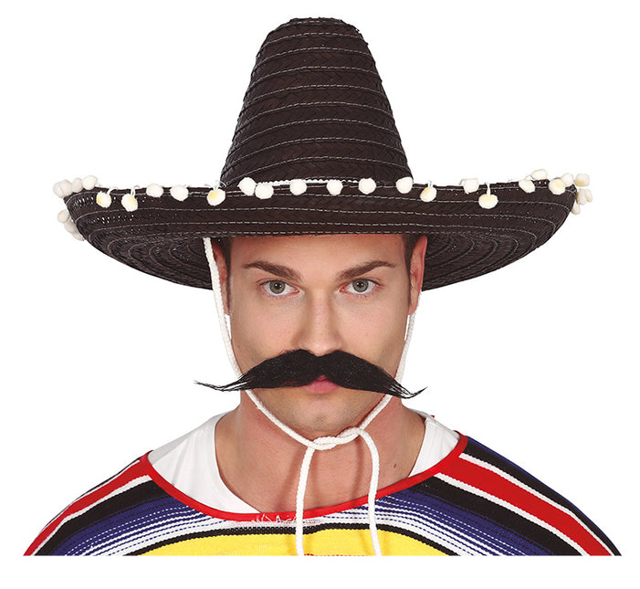 Sombrero Negro 45cm