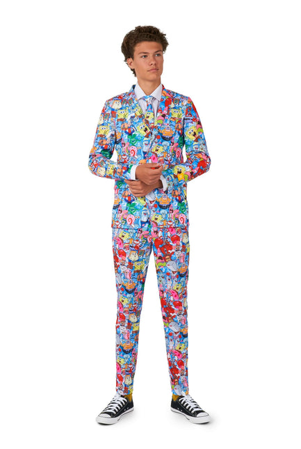 Bob Esponja Traje Frenesí Niño Adolescente OppoSuits