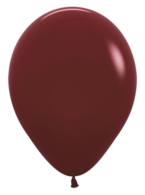 Globos Merlot 30cm 50pcs