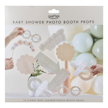 Atrezzo Photobooth Baby Shower 10pcs