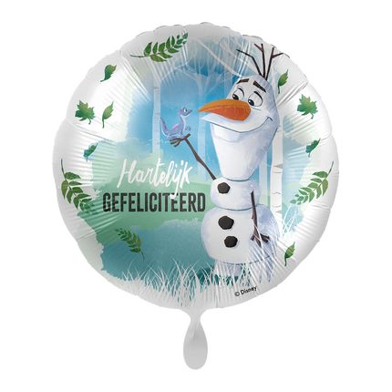 Globo de Helio Frozen Olaf Vacío 43cm