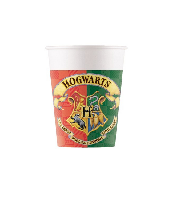 Vasos Harry Potter 200ml 8uds.