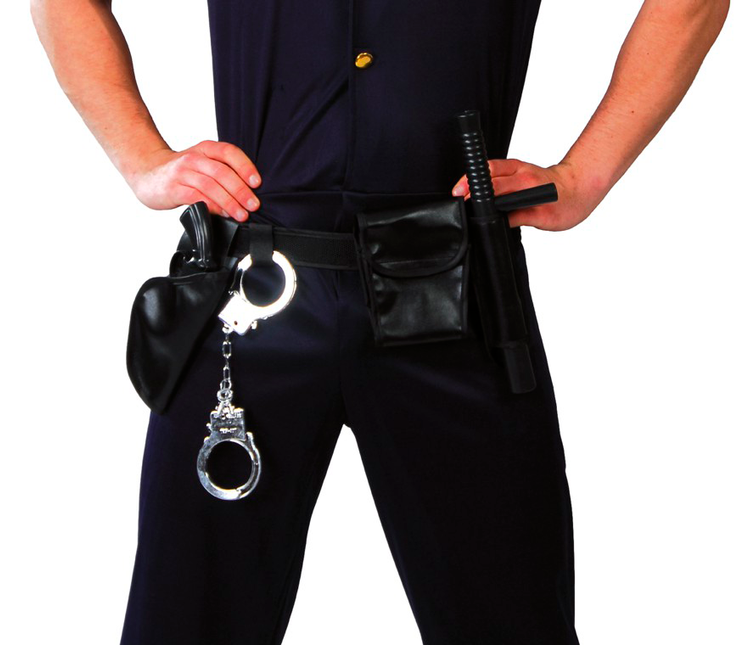 Cinturón policial 4 piezas