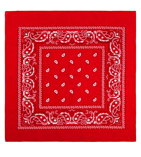 Pañuelo Bandana Rojo