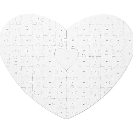 Libro de visitas Puzzle Corazón 45cm