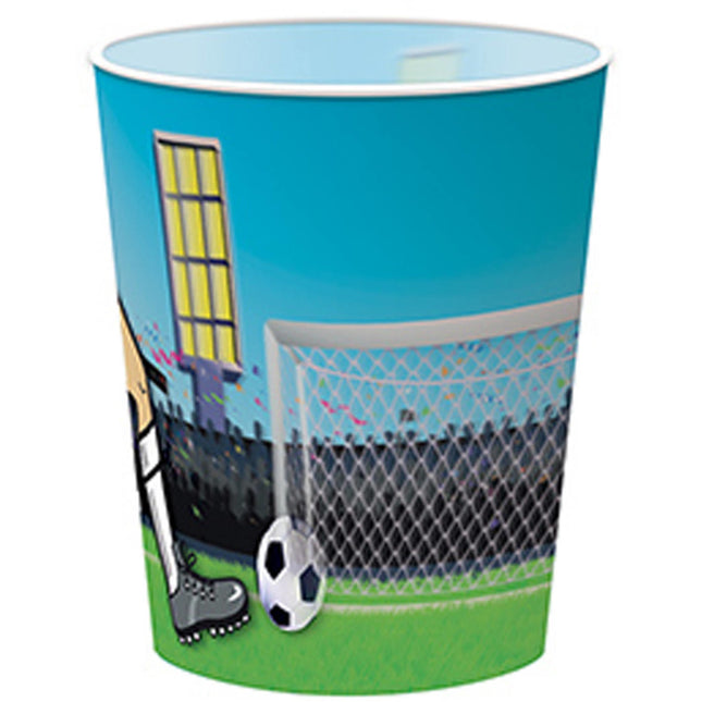 Vasos de fútbol 3D Plástico 250ml 4uds.