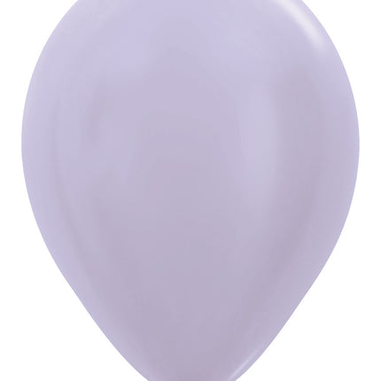 Globos Perla Lila 30cm 50pcs