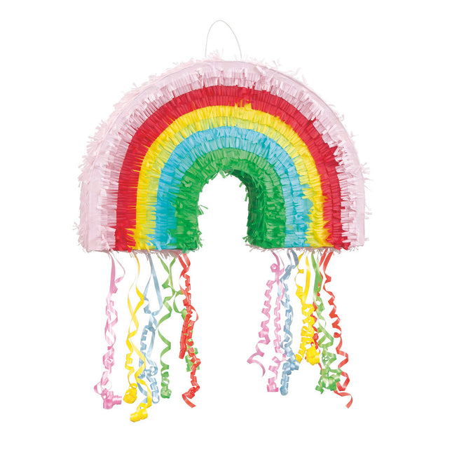 Piñata Arcoiris Flecos 30cm