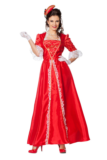 Vestido Medieval Rojo