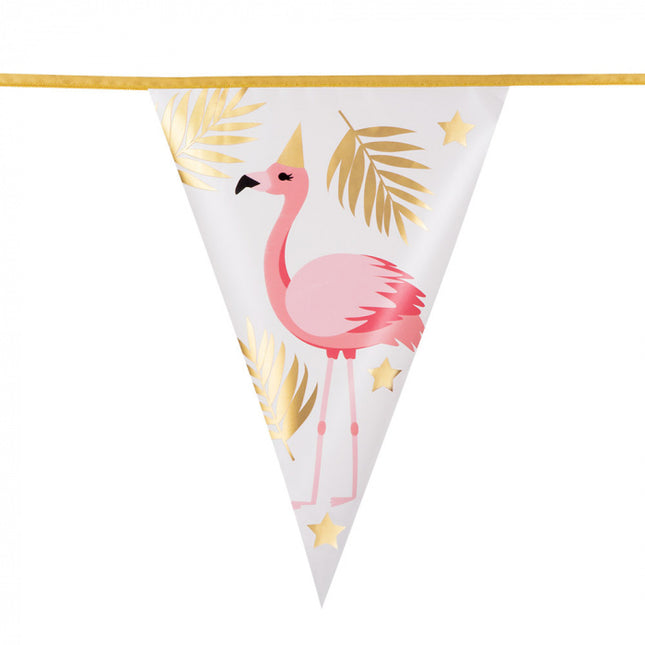 Guirnalda Hawaii Flamingo 4m