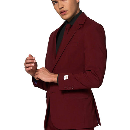 Traje Rojo Burdeos Hombre OppoSuits