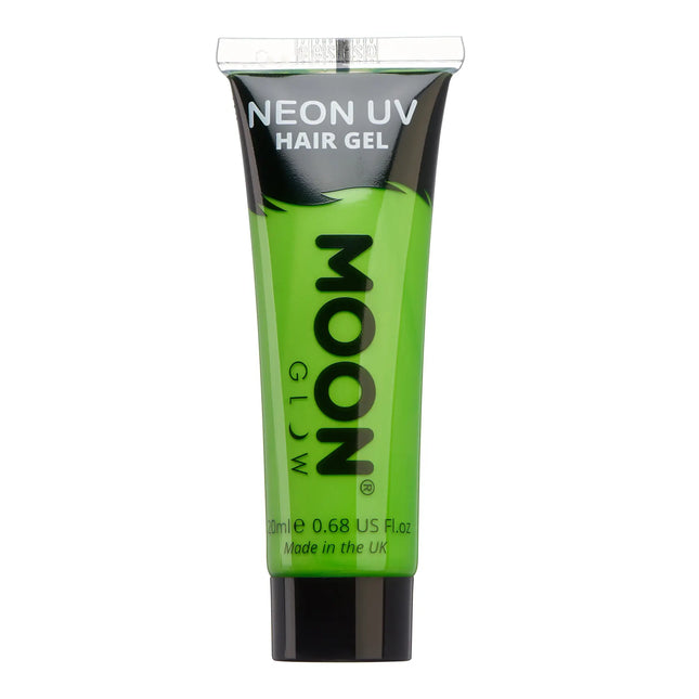 Gel UV para el pelo Moon Glow Neon Verde Intenso 20ml