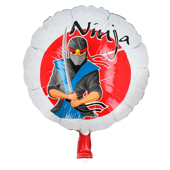 Globo de Helio Ninja Vacío 45cm