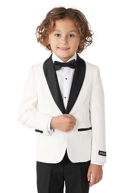 Tuxedo Boy blanco OppoSuits