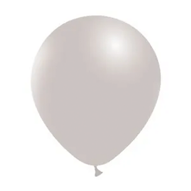 Globos Grises 30cm 10pcs