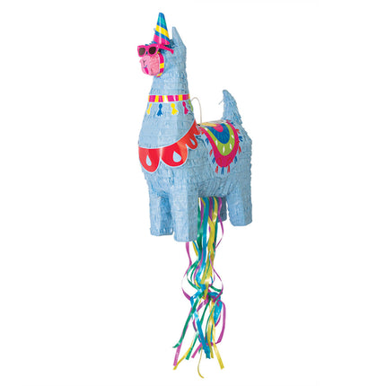 Piñata Lama Azul 54cm